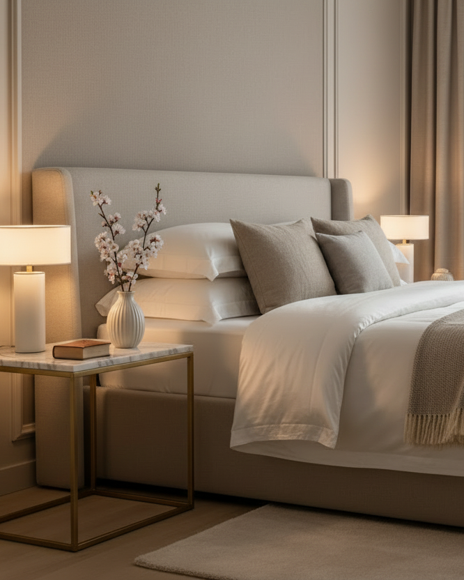 Blush Plum Blossom Spray