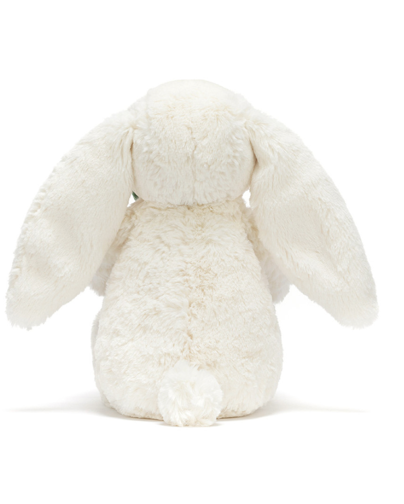 Cream Bunny With Plant