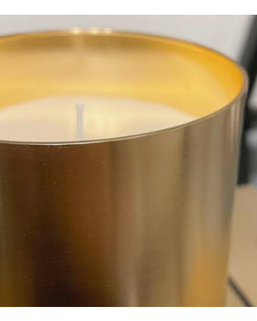 White Sandalwood Gold Candle