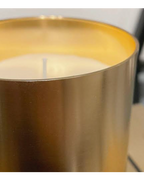 White Sandalwood Gold Candle