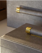 Faux Shagreen Boxes