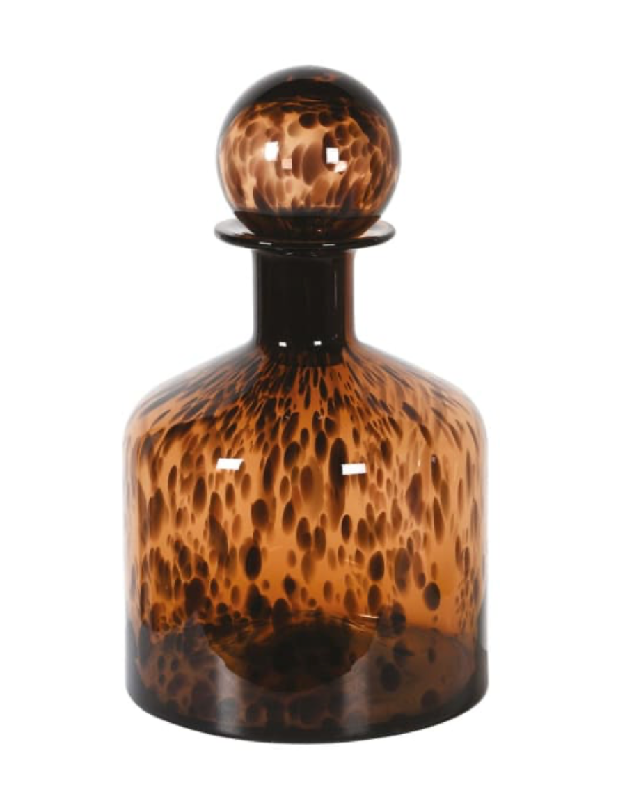 Squat Tortoise Print Bottle with Ball Top