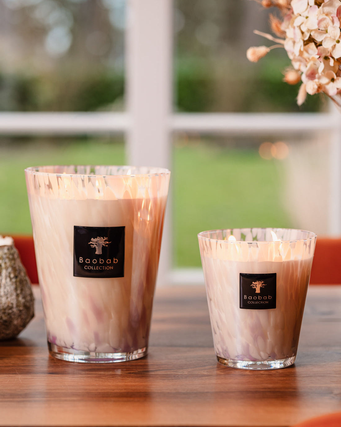 Baobab White Pearls Candle