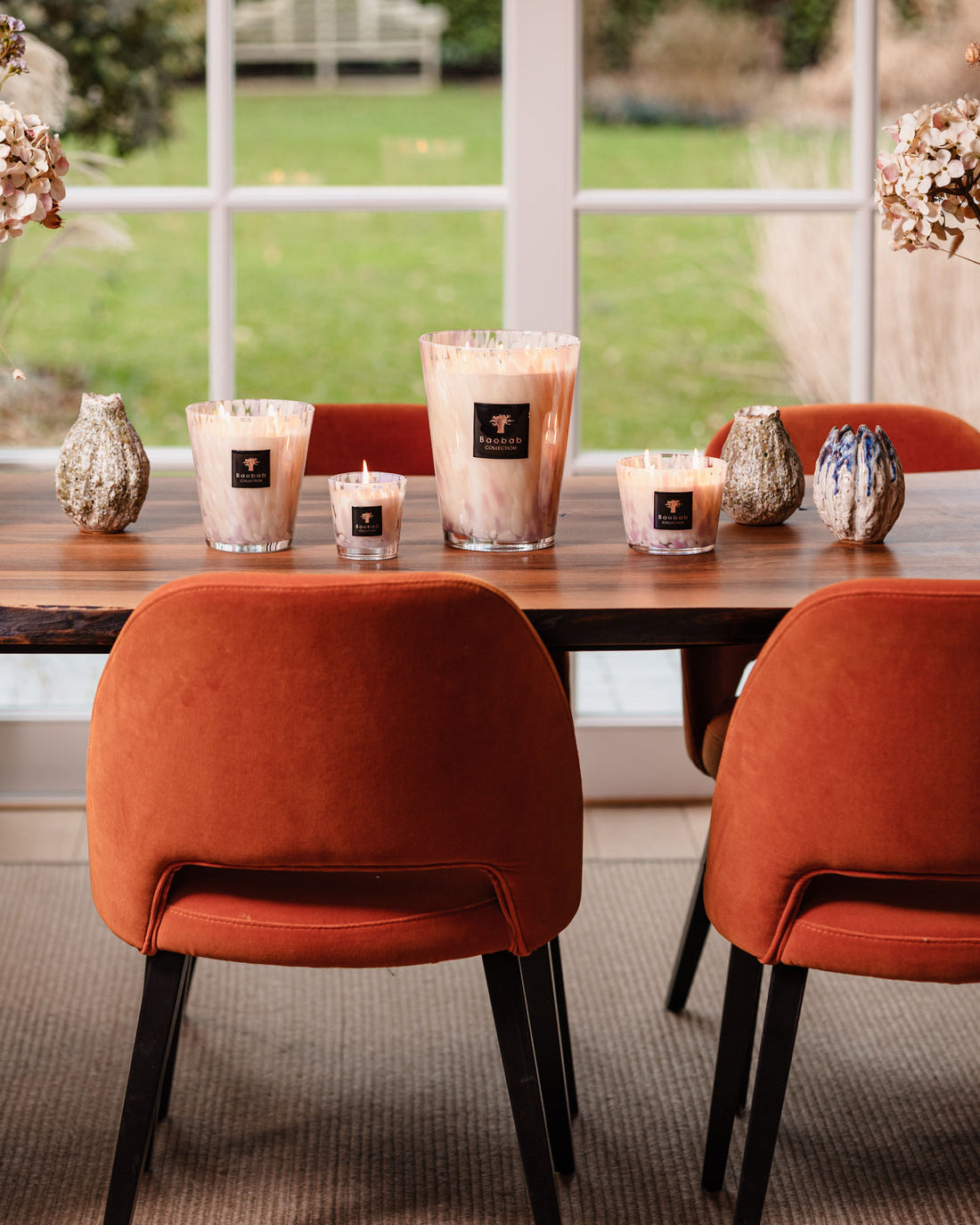 Baobab White Pearls Candle