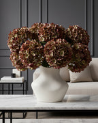 Fig & Olive Hydrangea with Leaves