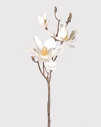 Cream Magnolia Branch Spray