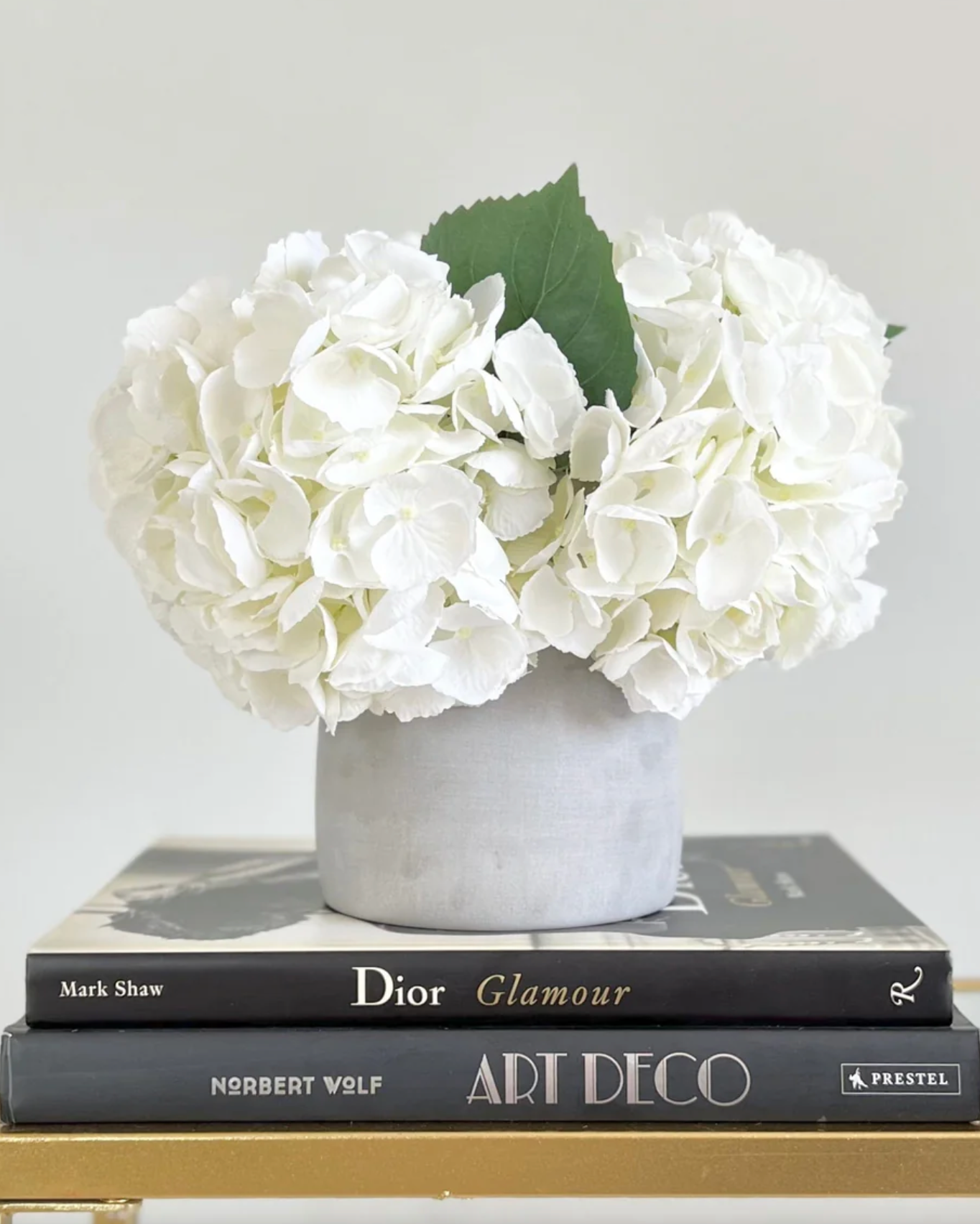 Real Touch White Hydrangea