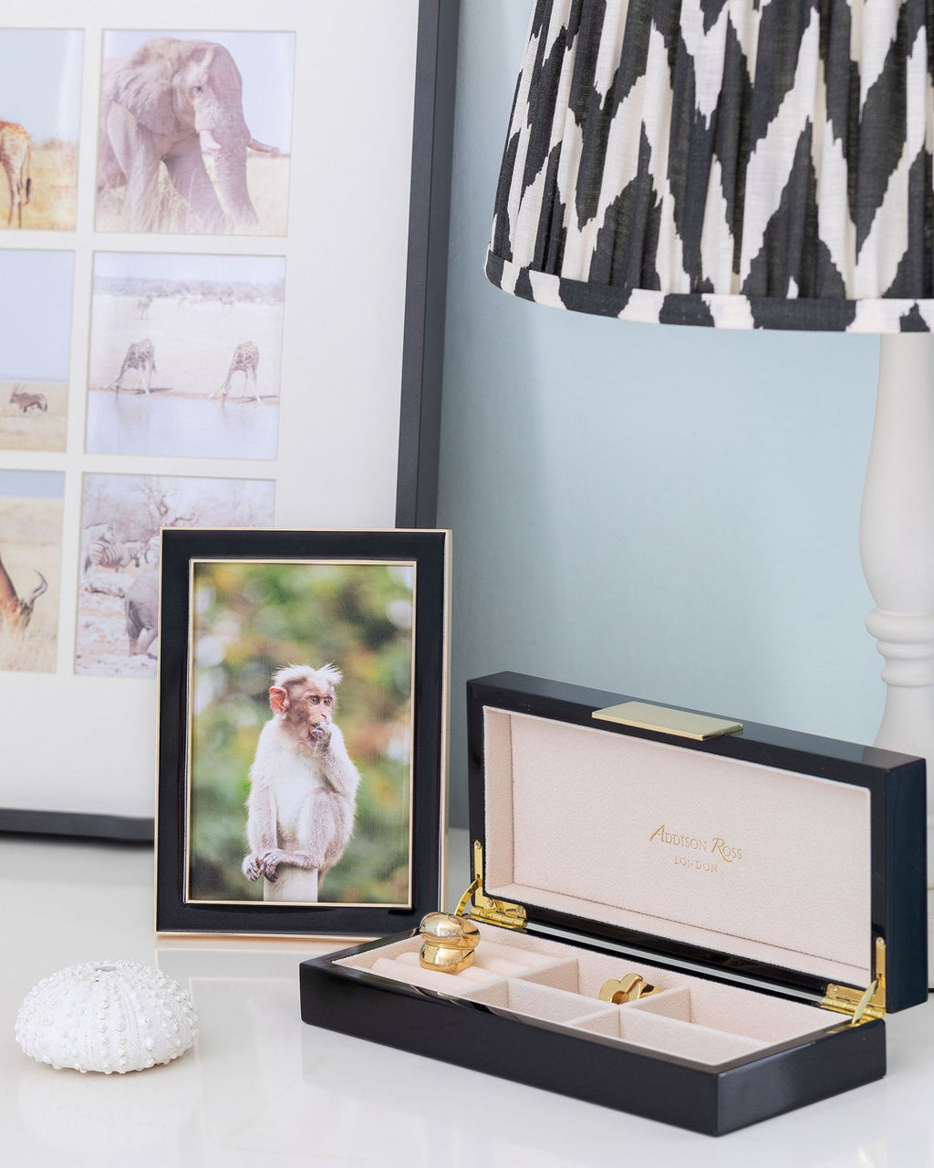 5x7 Black & Rose Gold Frame