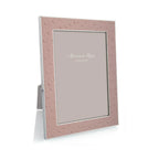 5x7 Ostrich Blush Silver Frame