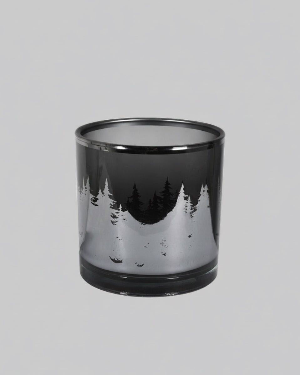 Large Dark Forest Candle Holder