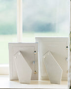 5×7 Chiffon Enamel with Silver Frame