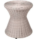 Natural Wicker Drum Stool
