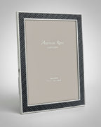 Grey Carbon Fibre And Silver Frame