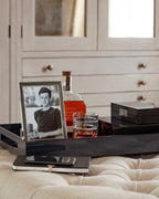 Grey Carbon Fibre And Silver Frame