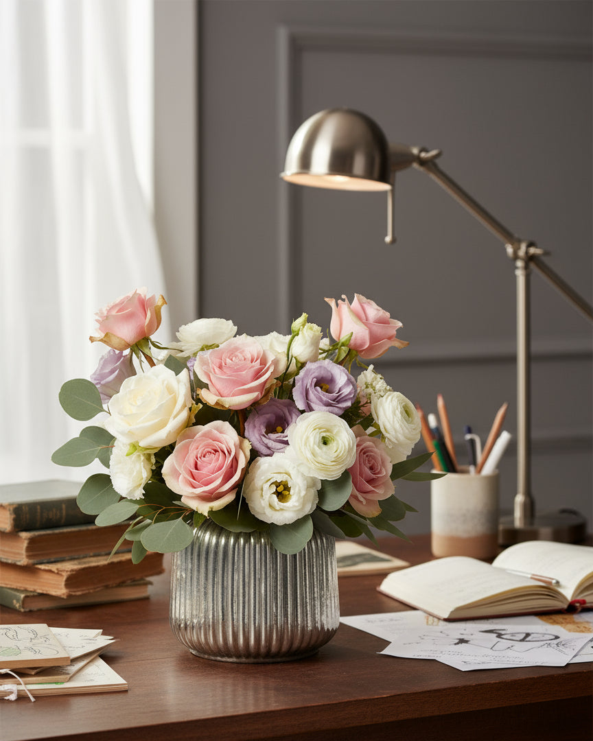 Siver Medium Cachepot