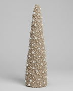 Golden Beaded Cone Tree