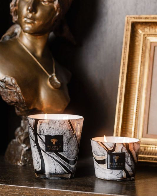 Baobab Stones Marble Candle