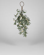 Frosted Mistletoe Teardrop