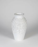 Off White Dot Vase