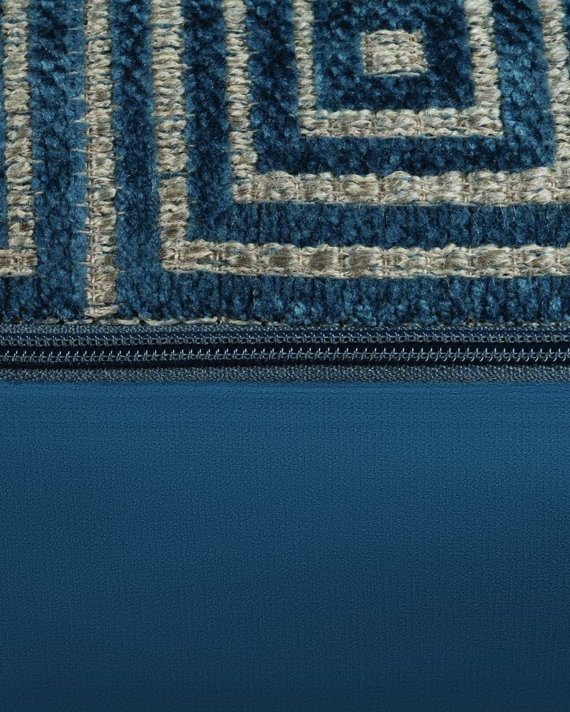 Mosaic Cushion Blue
