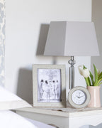 5x7 Ostrich & Silver Frame