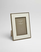 5x7 Cream Velvet Frame