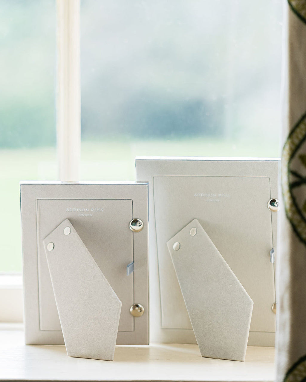 Enamel & Silver Frame