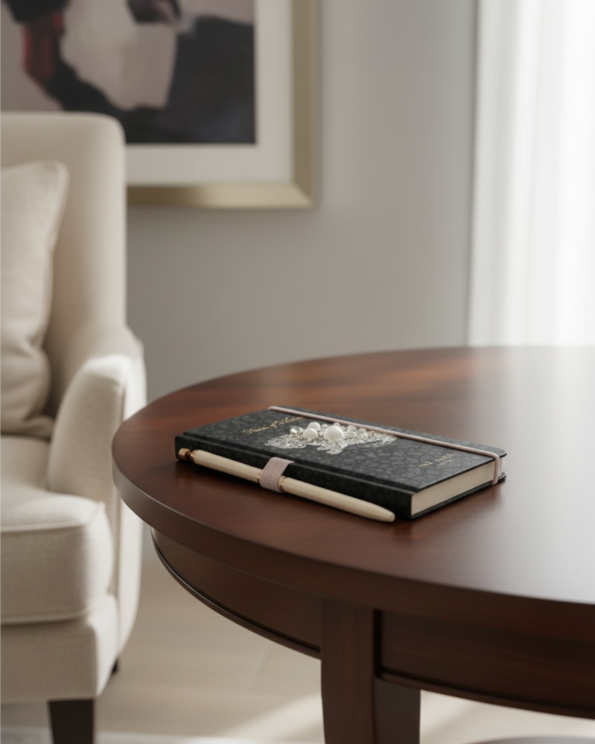 Mini Ted Baker Leopard Notebook & Pen