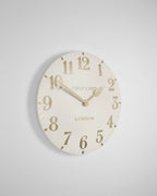 Arabic Small Wall Clock In Oatmeal