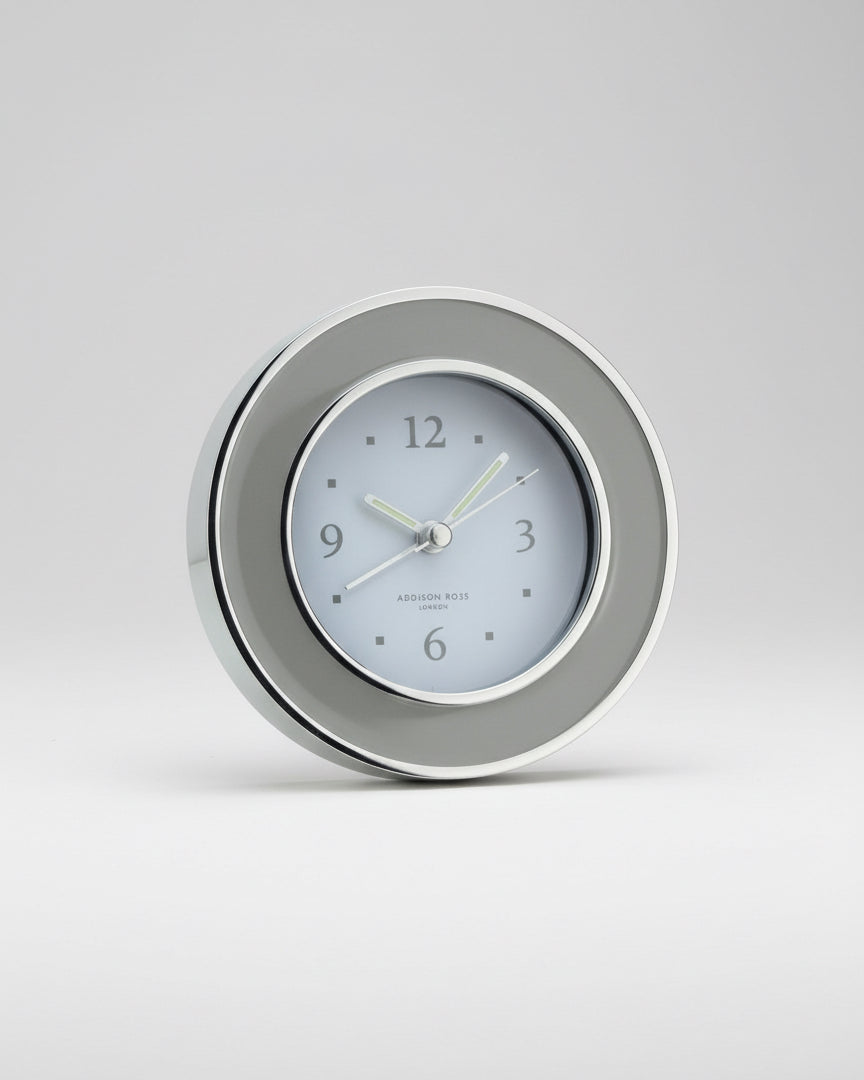 Chiffon And Silver Alarm Clock