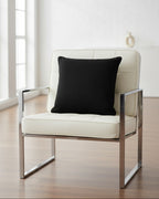 Erin Cushion Plain Black