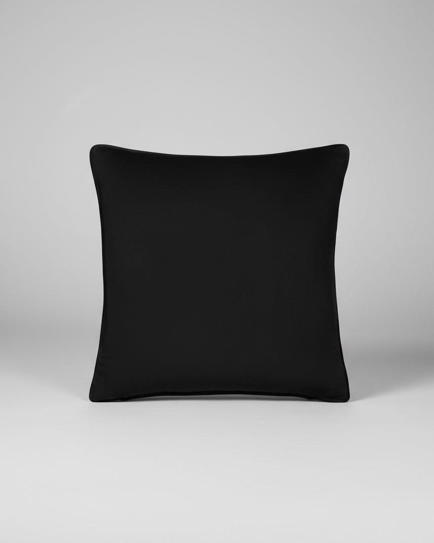 Erin Cushion Plain Black