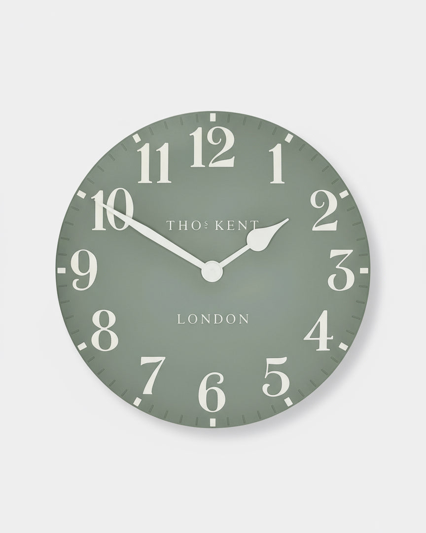 Arabic Seagrass Wall Clock