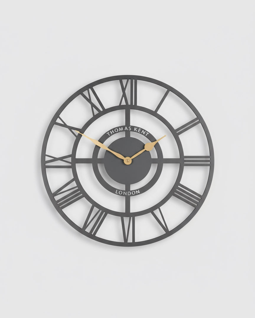 Bright Star Wall Clock In Slate
