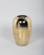 Gold ceramic Vase
