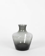 Grey Tonal Glass Vase