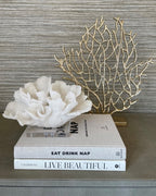 Small Faux Coral On Base Ornament