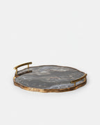 Marble Effect Flat Tray