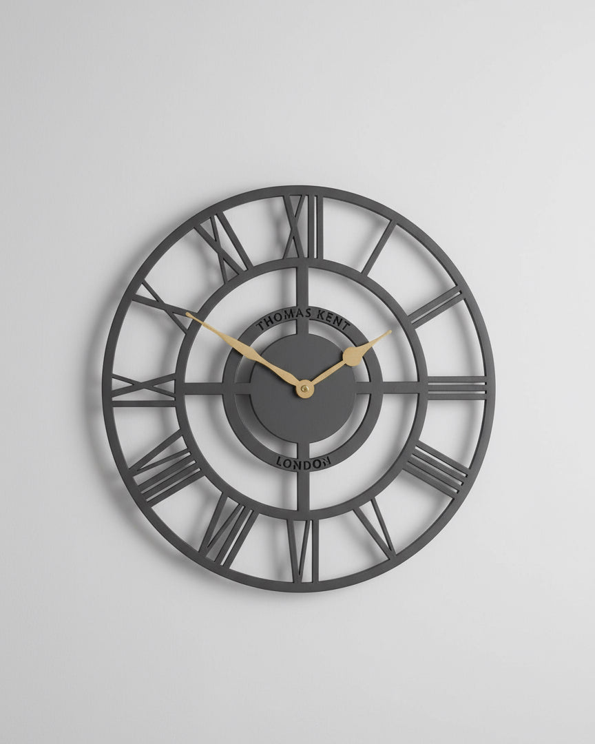 Bright Star Wall Clock In Slate