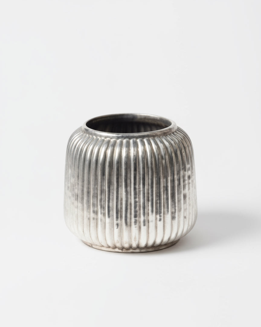 Siver Medium Cachepot